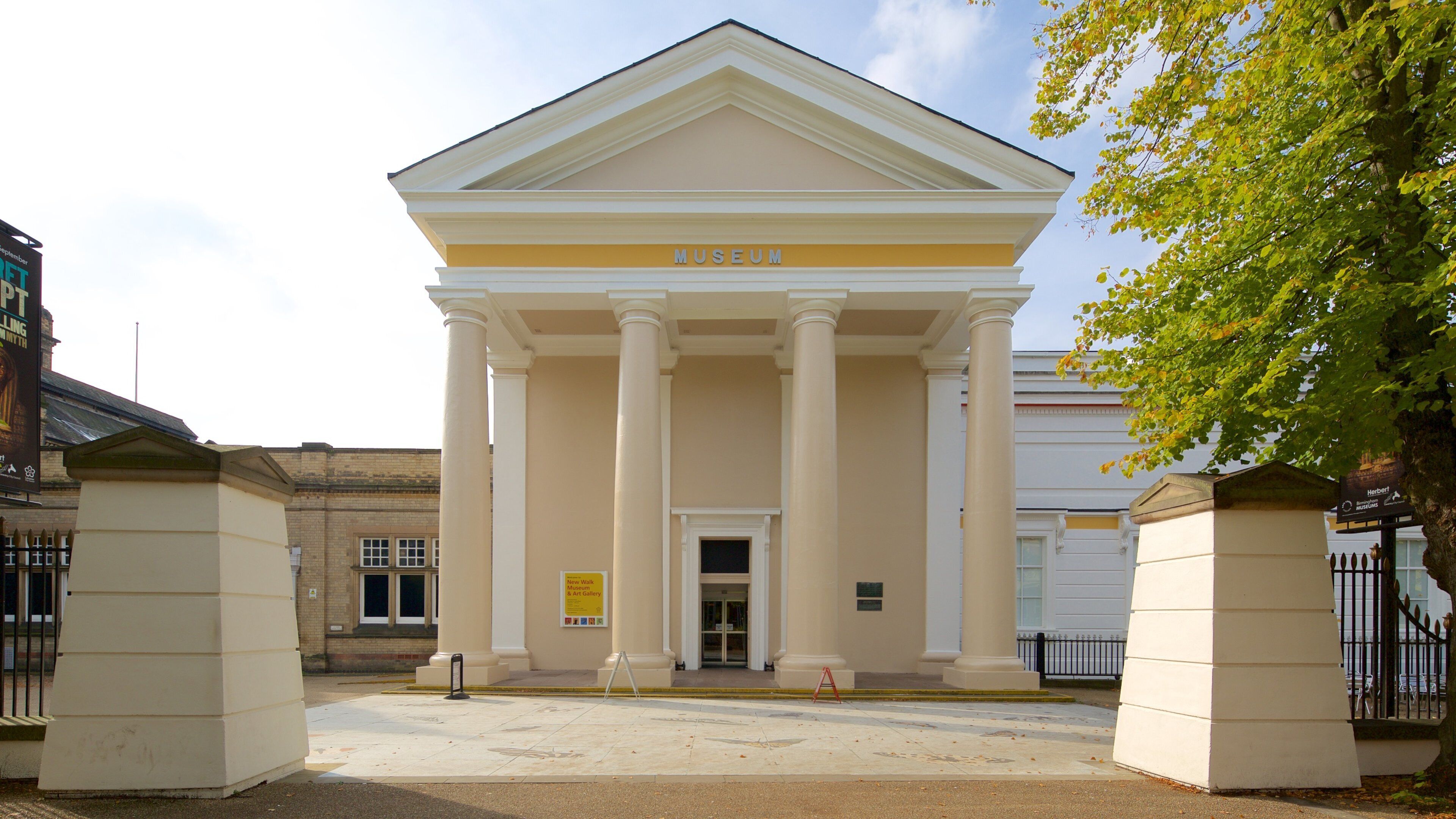 New Walk Museum som viser historisk arkitektur