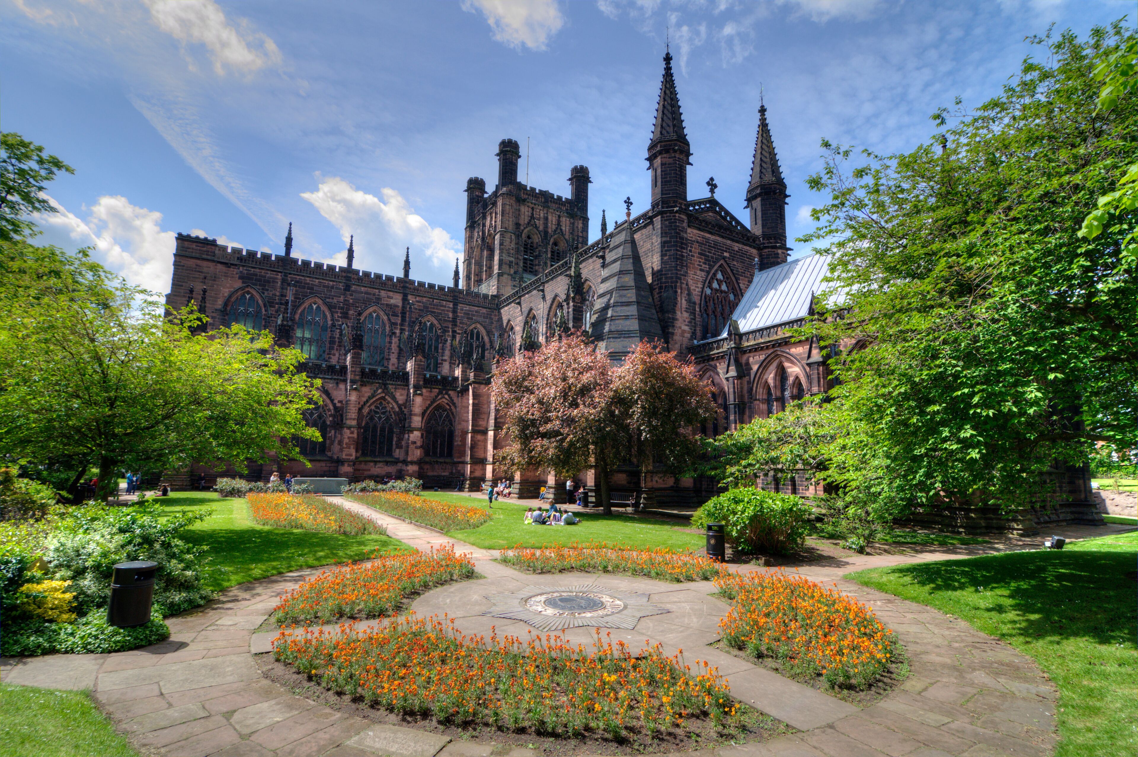 Chester Cathedral Gardens, UK