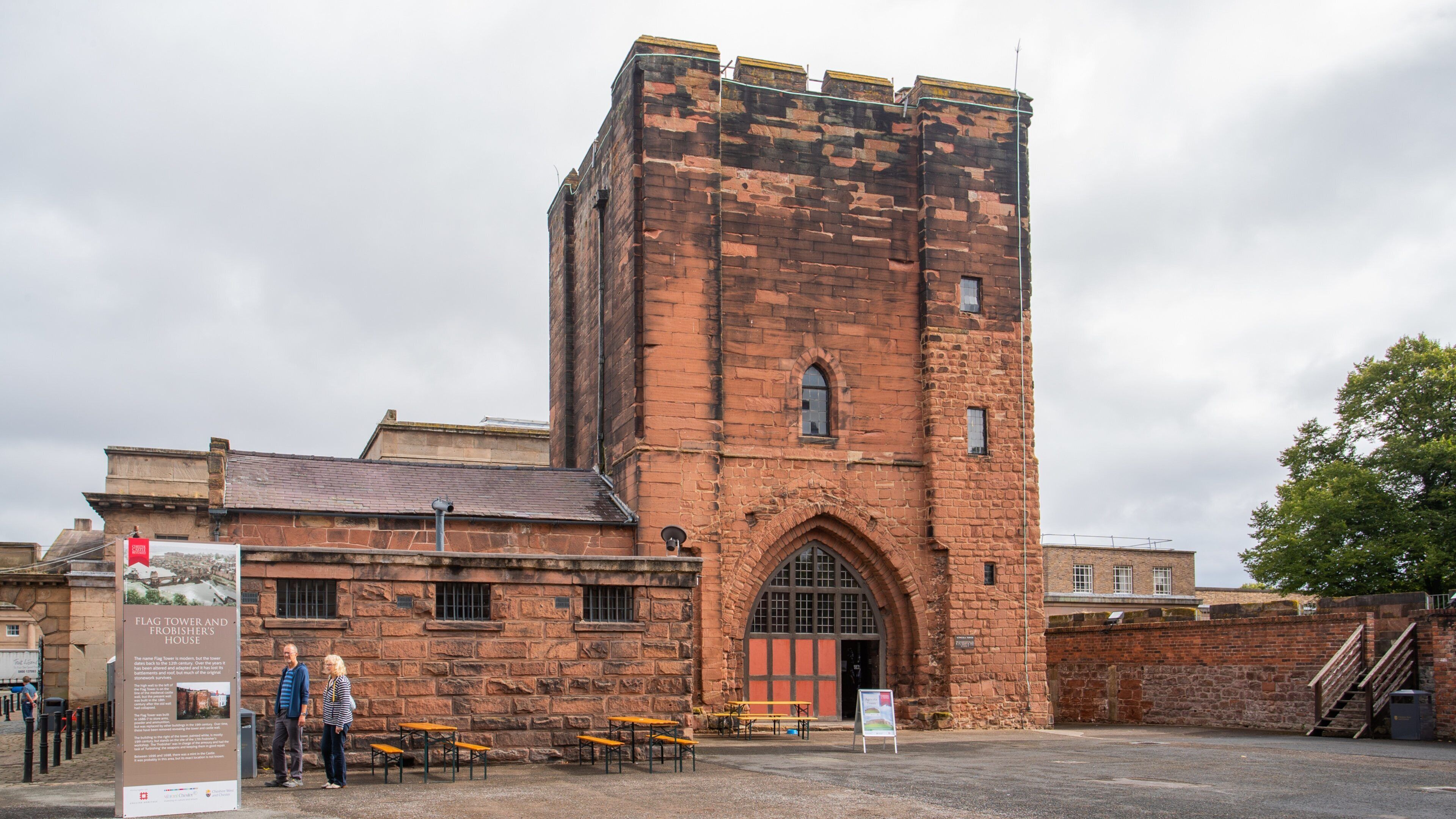 Chester Castle showing chateau or palace and heritage architecture