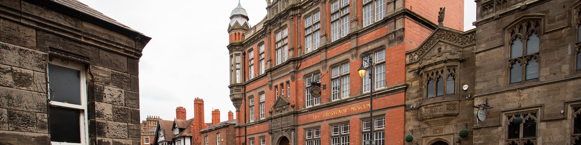 Grosvenor Museum showing heritage architecture