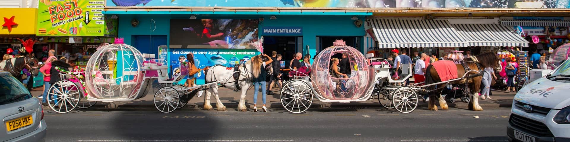SEA LIFE Blackpool showing signage