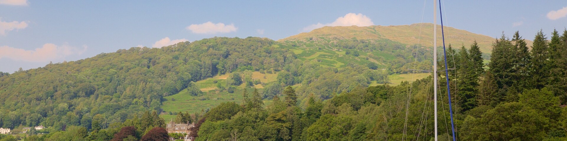 Lake District Visitor Centre at Brockhole which includes a lake or waterhole and boating