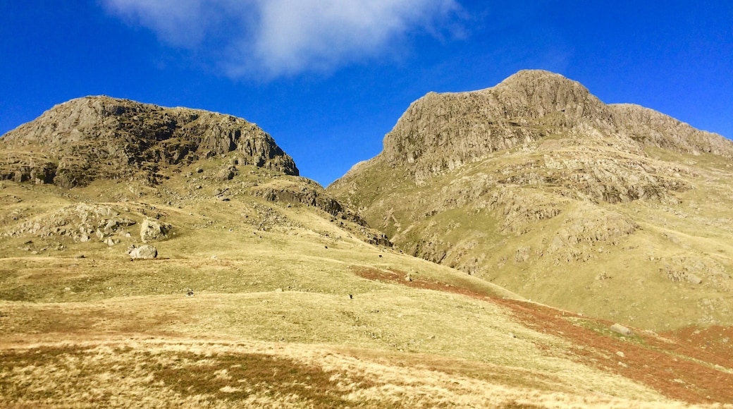 Heading down to the valley and the difficult choice between the Old Dungeon Ghyll or New Dungeon Ghyll pubs. My money's on the Old Dungeon Ghyll for a traditional Lakeland pub!