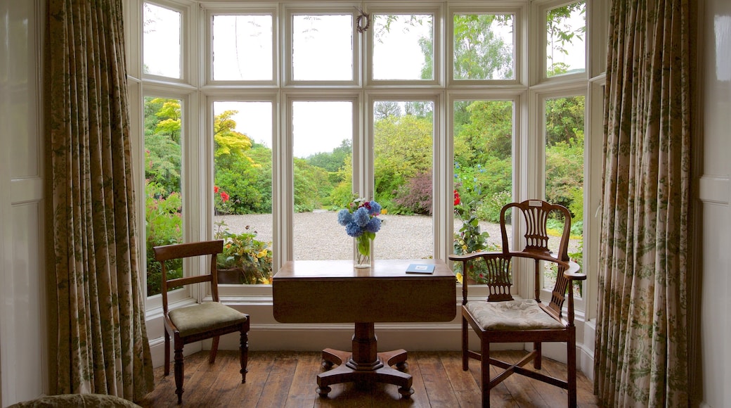 Rydal Mount showing a house and interior views