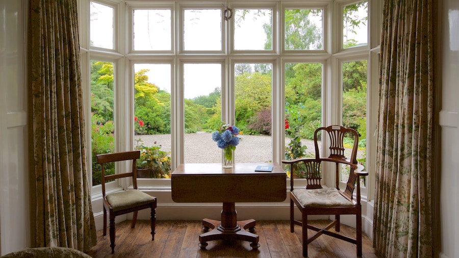 Rydal Mount showing a house and interior views