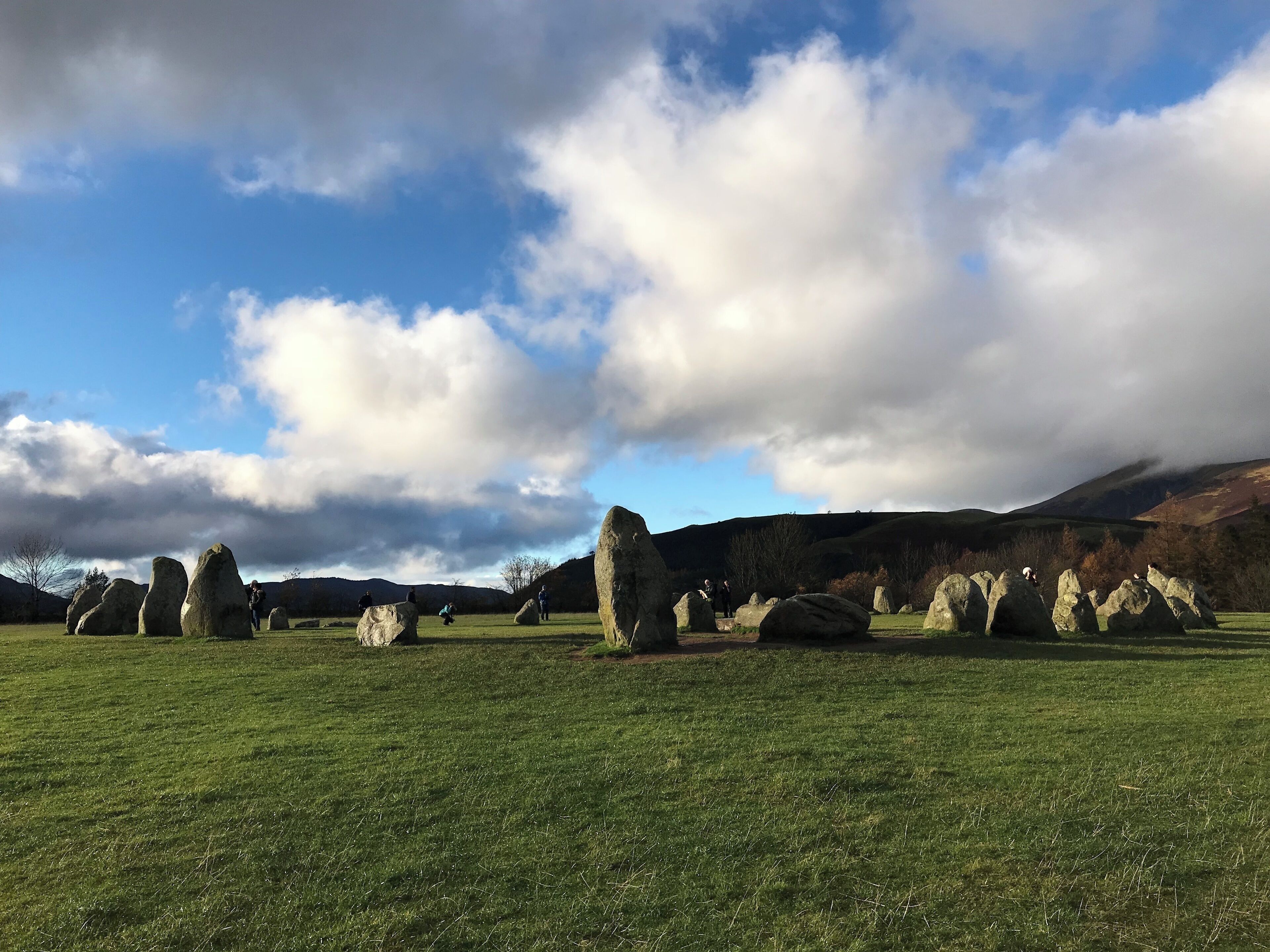 Mysterious stone circle...