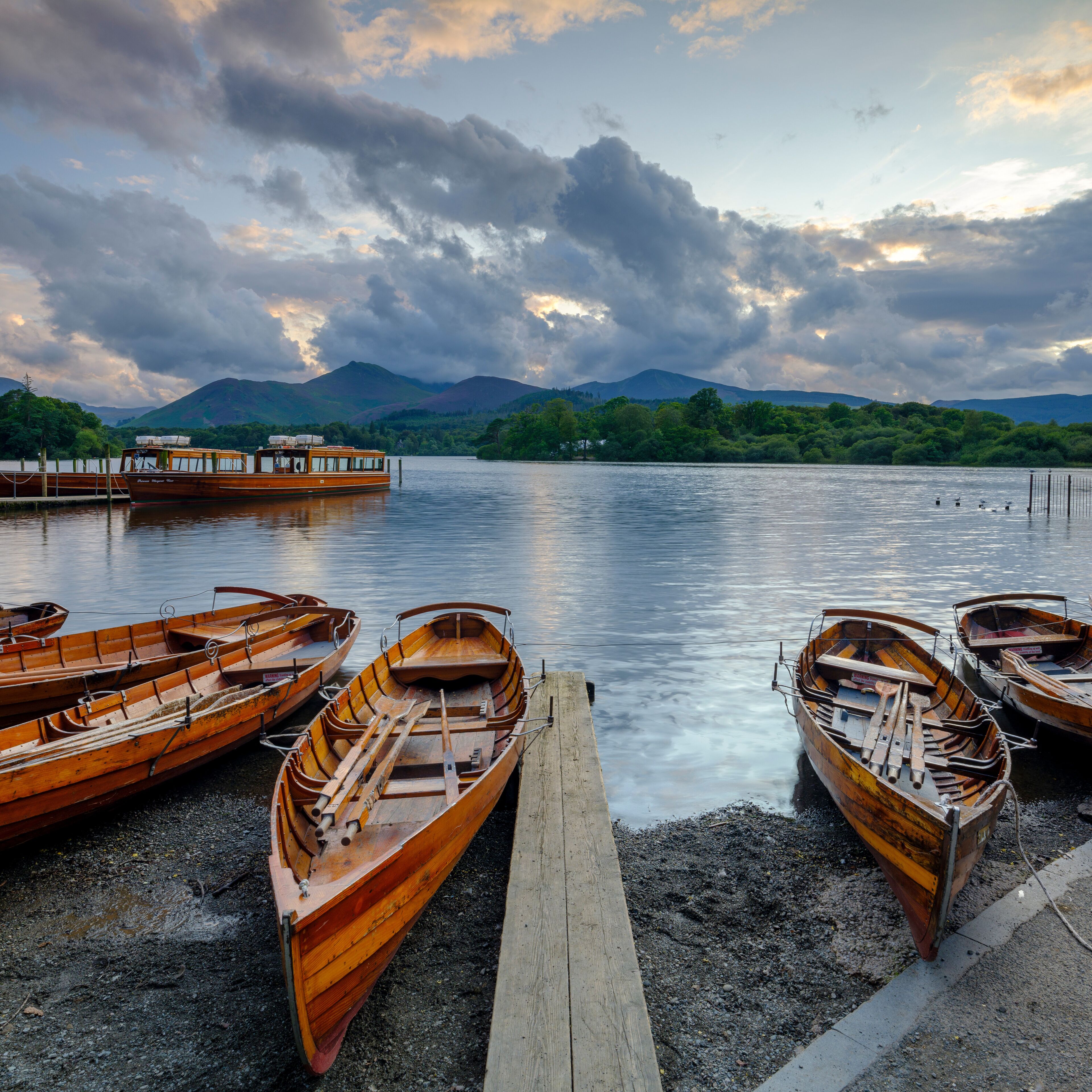 Derwent Water from Keswick, Lake District National Park, UK