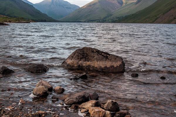 Wastwater looking to Scarfell Pike