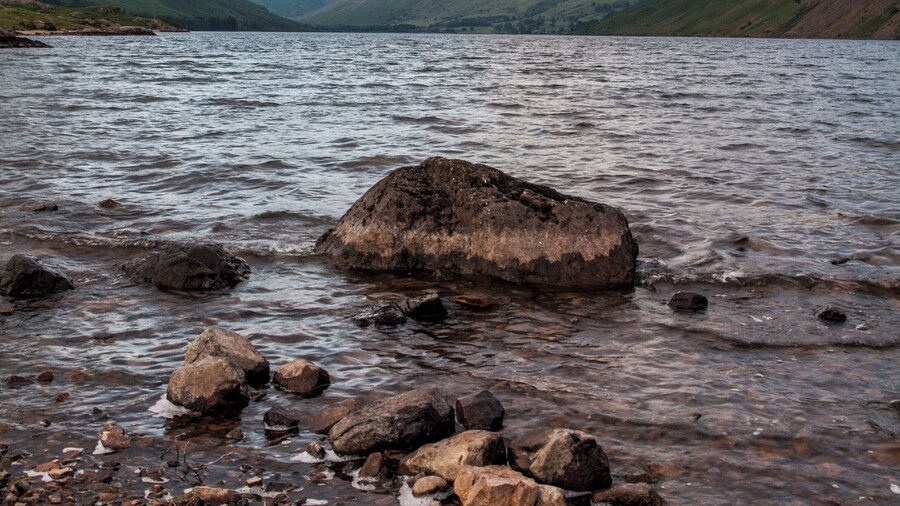 Wastwater looking to Scarfell Pike