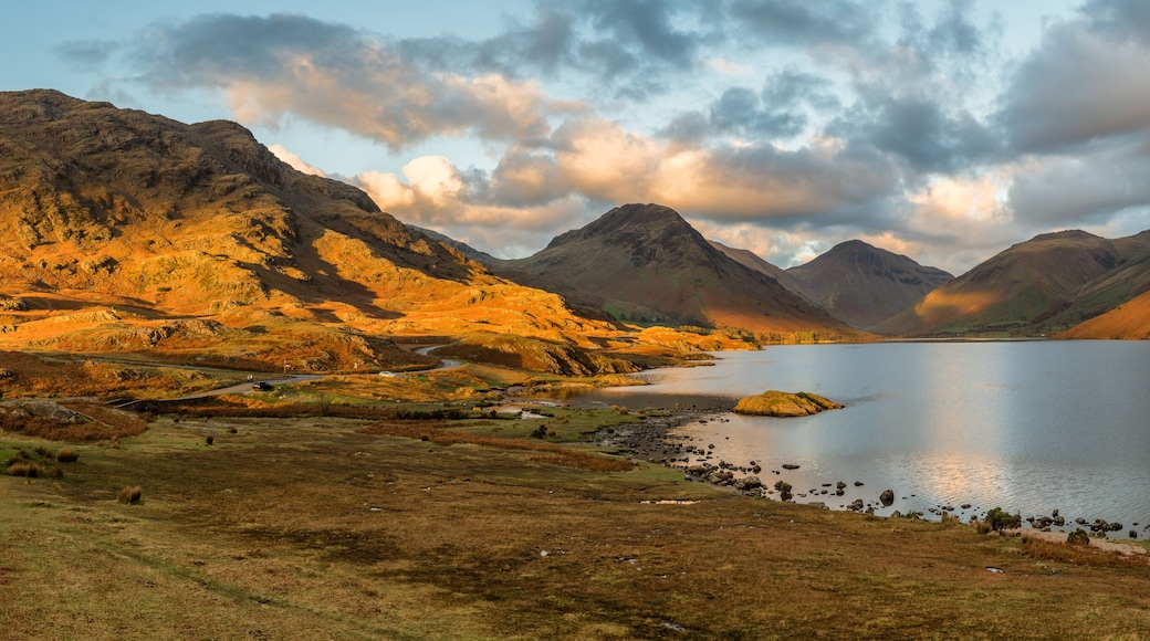 Moody evening light at Wastwater in the English Lake District.