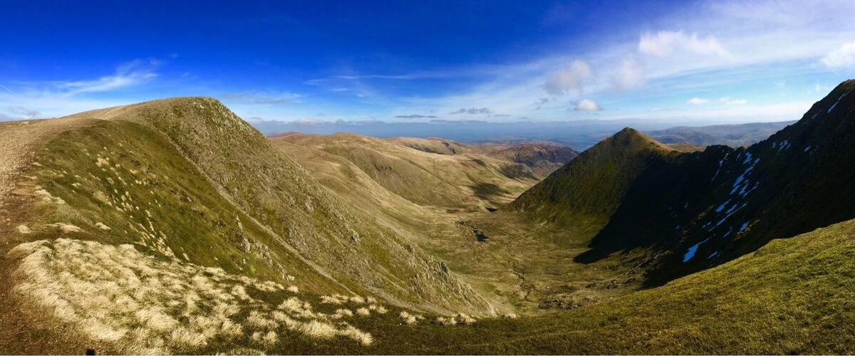 Heavenly view on a clear spring day.