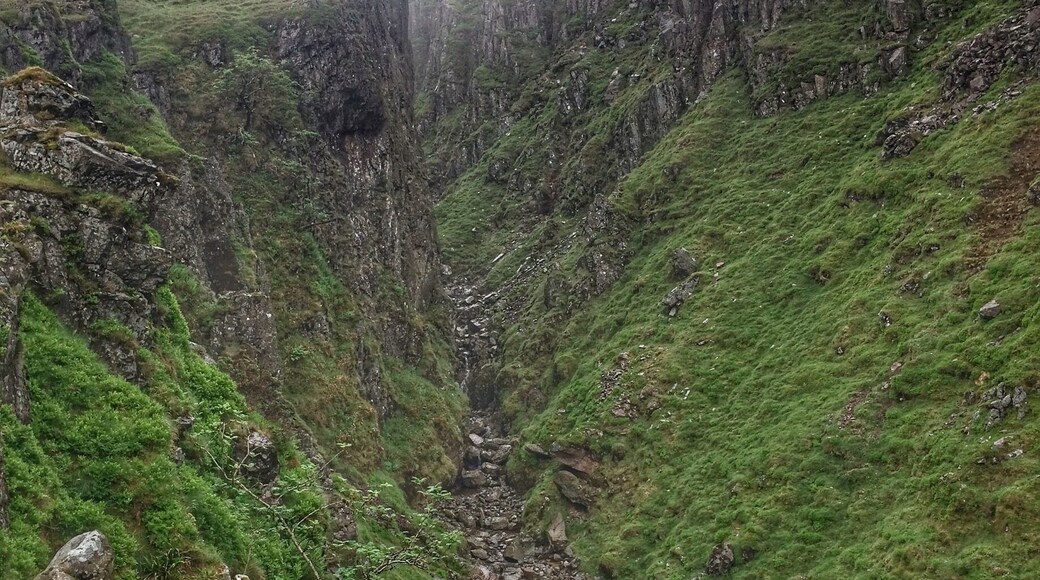 In the Lake District. On the way to scafel pike.