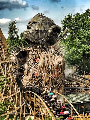 Opened this year at a cost of over £15 million - Wicker Man is one amazing ride. A fast wooden coaster that really packs a punch themed around old rituals in English history. The whole park is a coaster lovers dream and really needs a full day to appreciate everything it has to offer.
