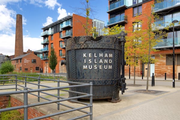 ケルハム アイランド博物館 表示 標識