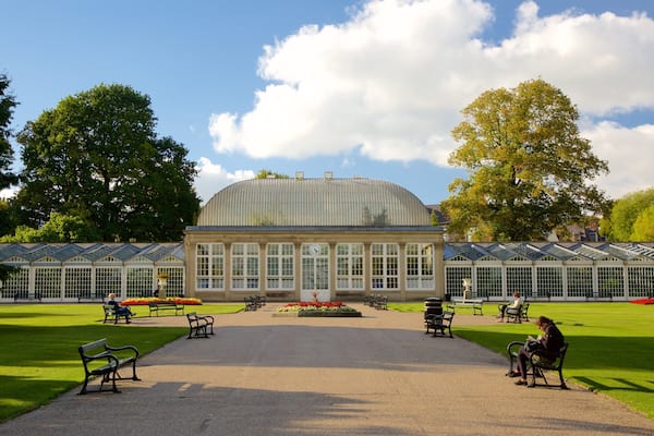 Sheffield Botanical Gardens das einen Garten