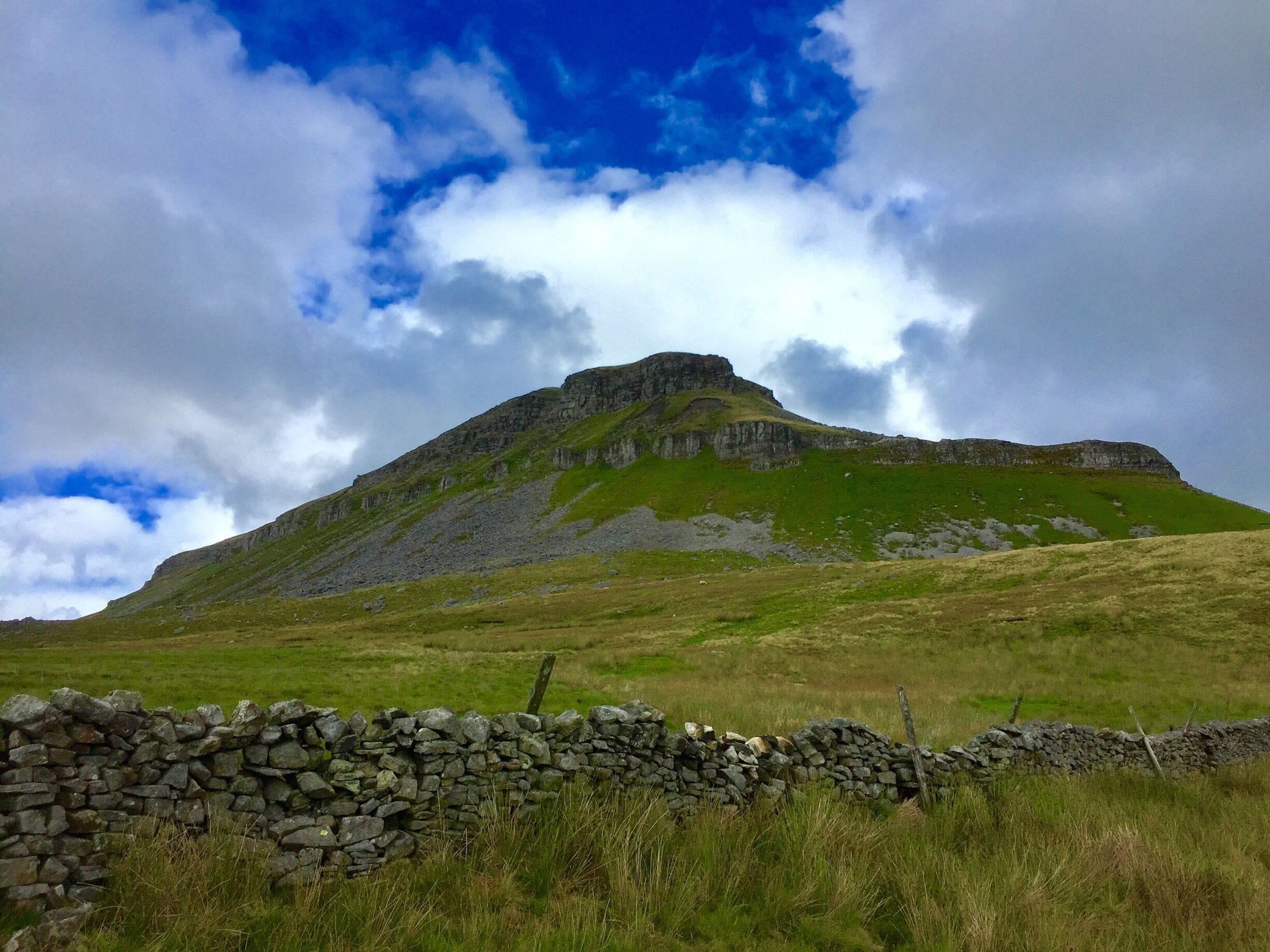 The start of the 3 Peaks challenge. 