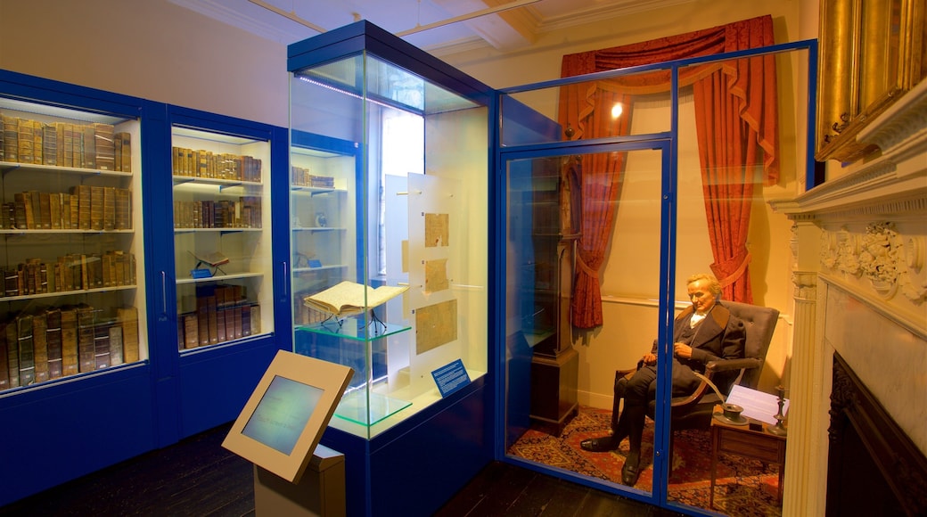 Wilberforce House Museum fasiliteter samt innendørs