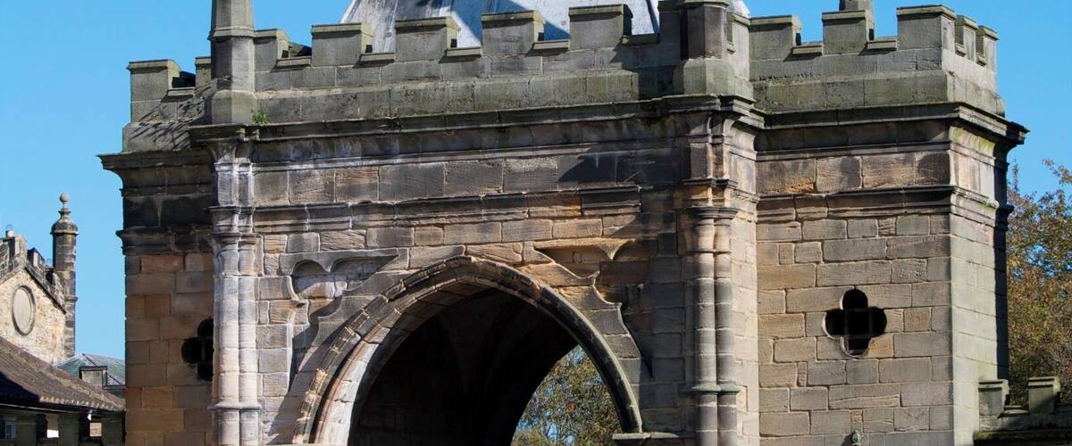 Bishop Auckland is a small Market town in County Durham. The Castle just off the mArket Place is the home to the Bishop of Durham, The Land of the Prince Bishops. The gardens hold a deer park