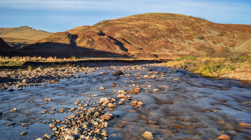 Northumberland National Park which includes tranquil scenes and a river or creek