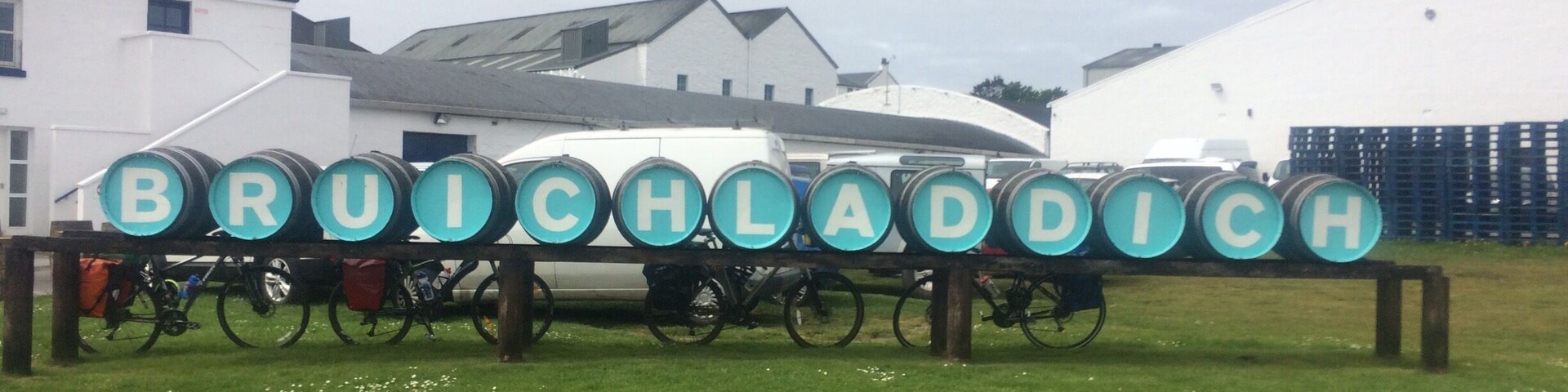 Distillery on Islay Scotland