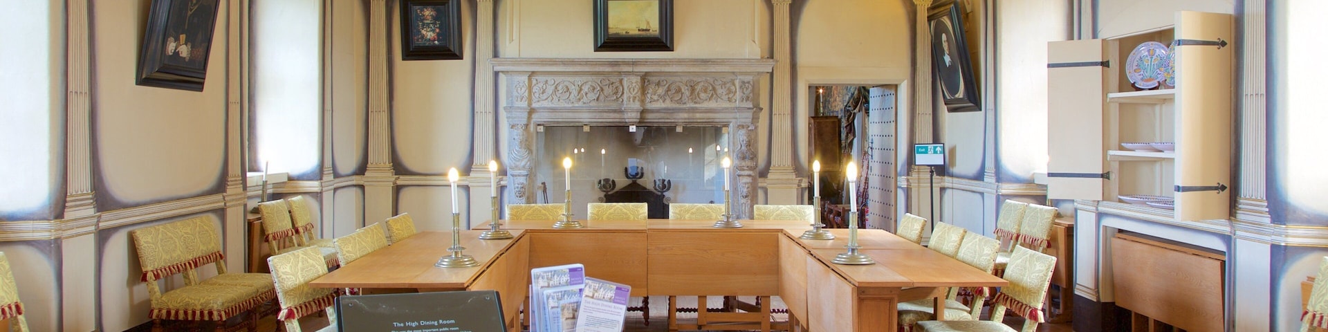 Argyll\'s Lodging que incluye elementos patrimoniales y vista interna
