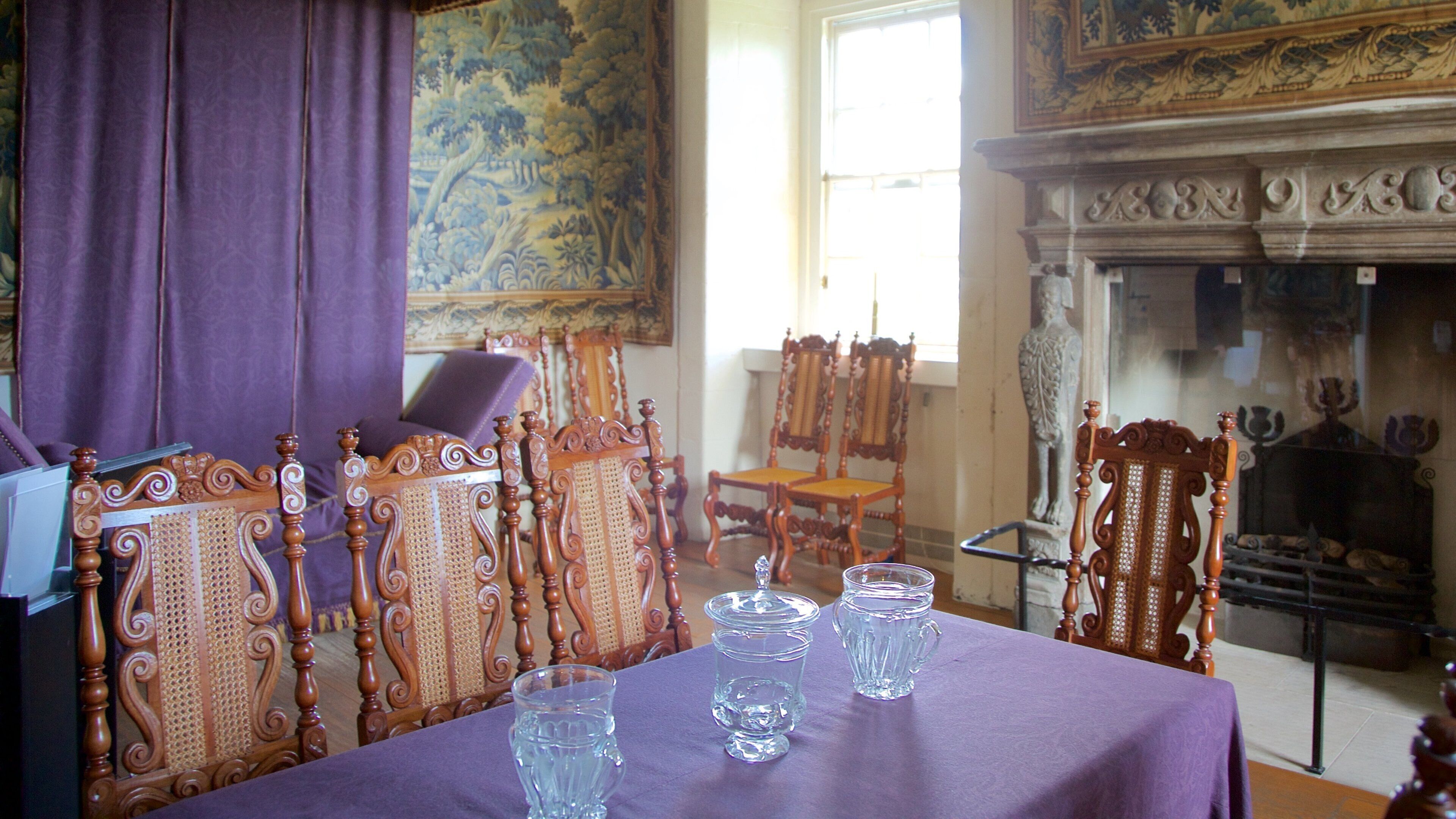 Argyll\'s Lodging which includes heritage elements and interior views