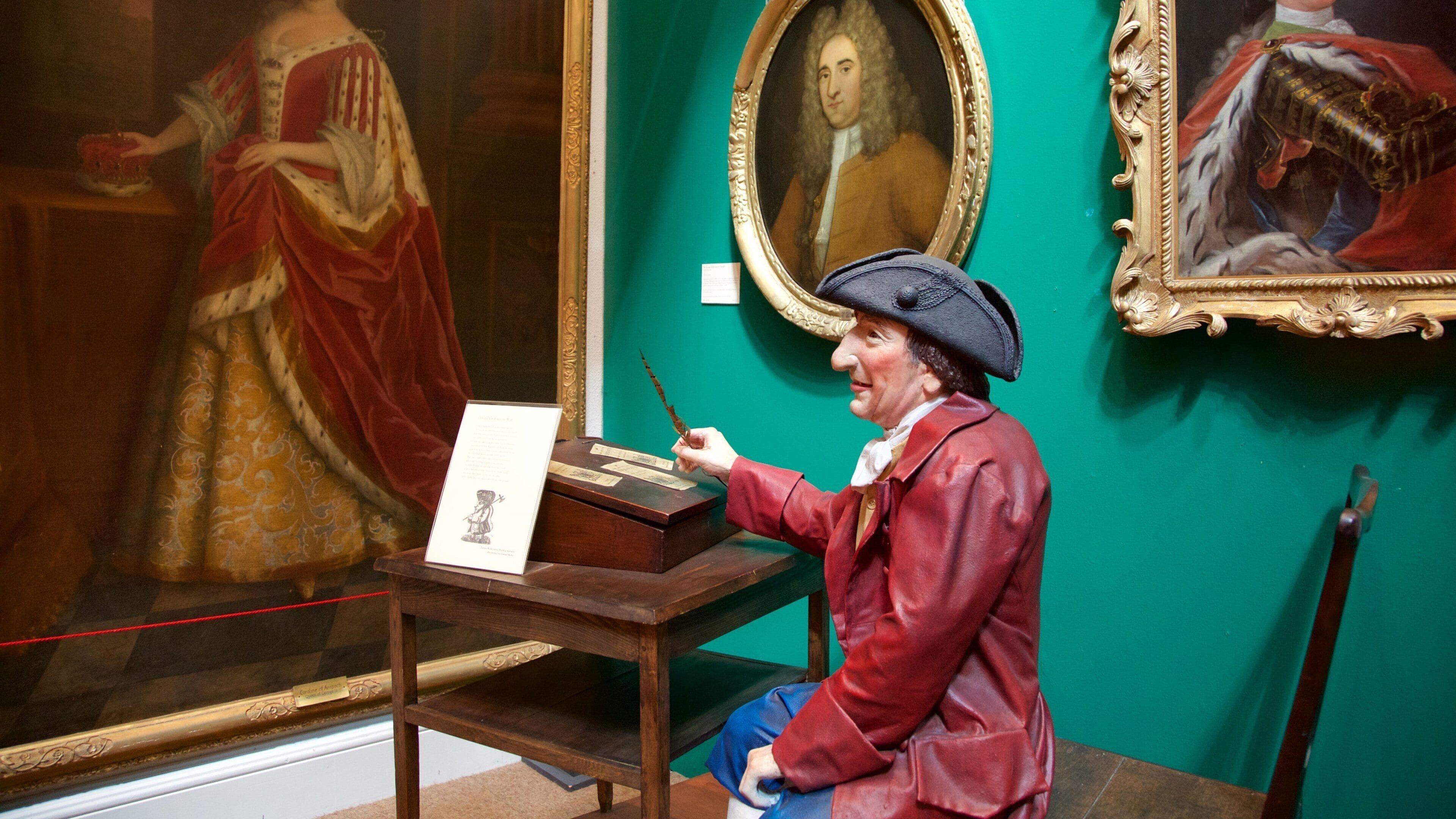 Smith Art Gallery and Museum showing interior views and art