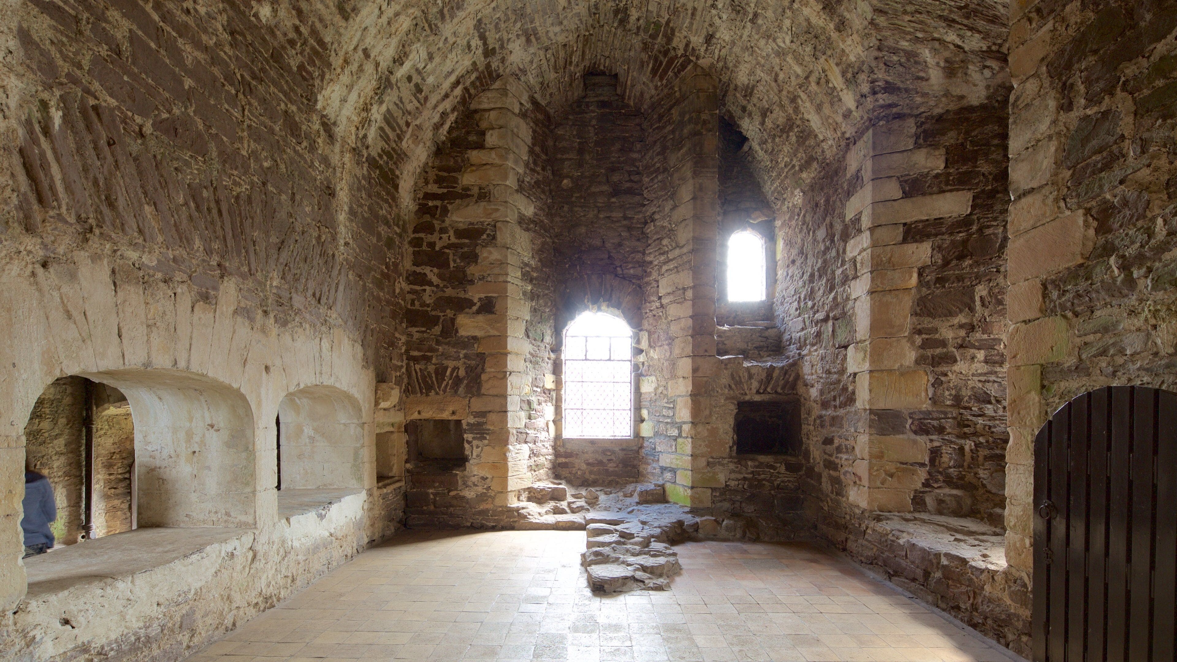 Doune Castle som viser innendørs, palass og kulturarv