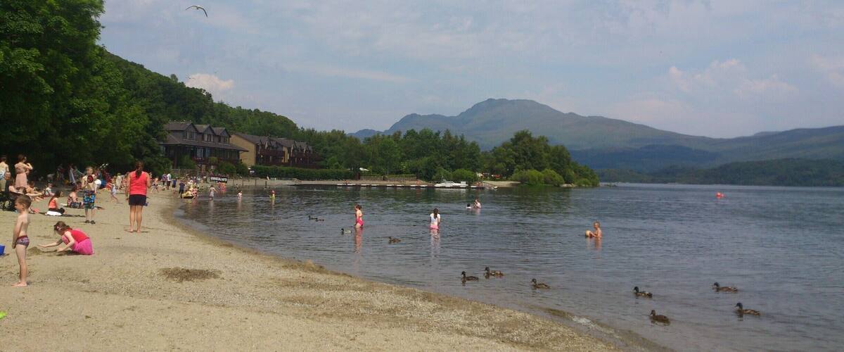 I was a bit unimpressed with Loch Lomond,  i was expecting some nice lakeside walks and calm tranquil waters. Instead i got a tourist packed beach of sunbathers.
Tip - avoid the school holidays if you can when planning a trip!
#Waterlust  
#WeekendGetaway