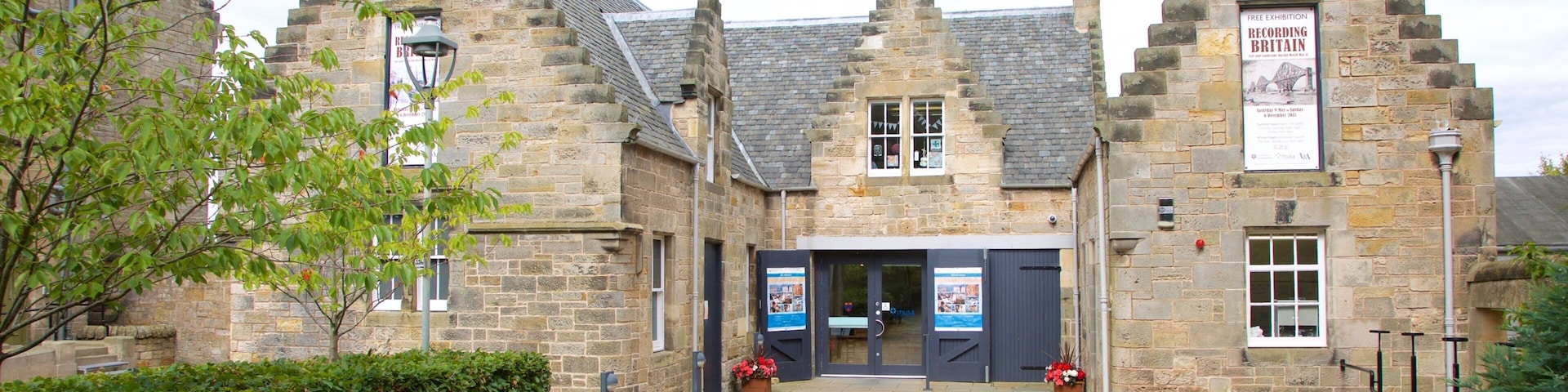 University of St. Andrews which includes heritage elements and street scenes