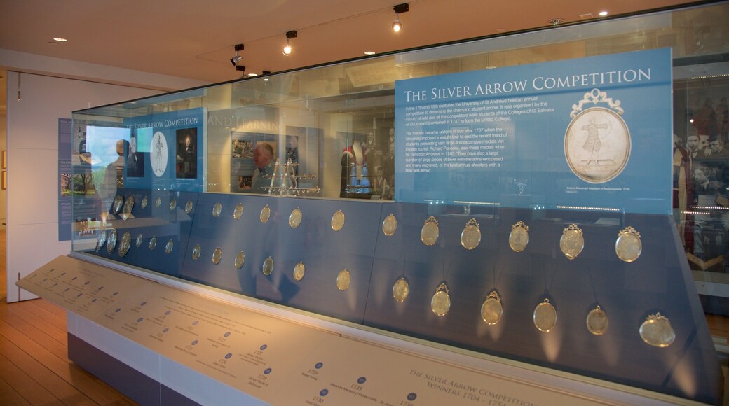 University of St. Andrews which includes interior views