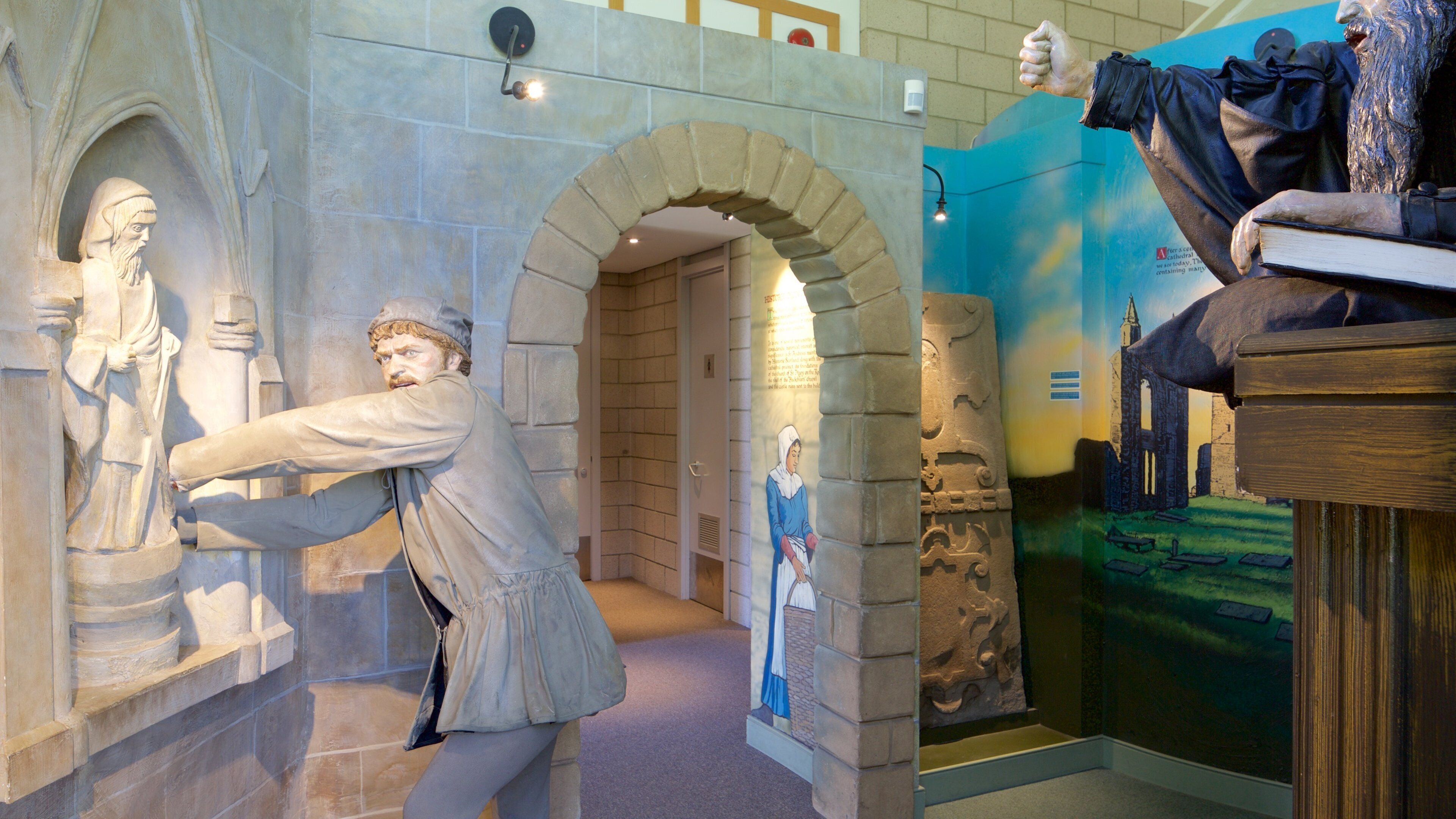 St. Andrew\'s Castle featuring château or palace and interior views