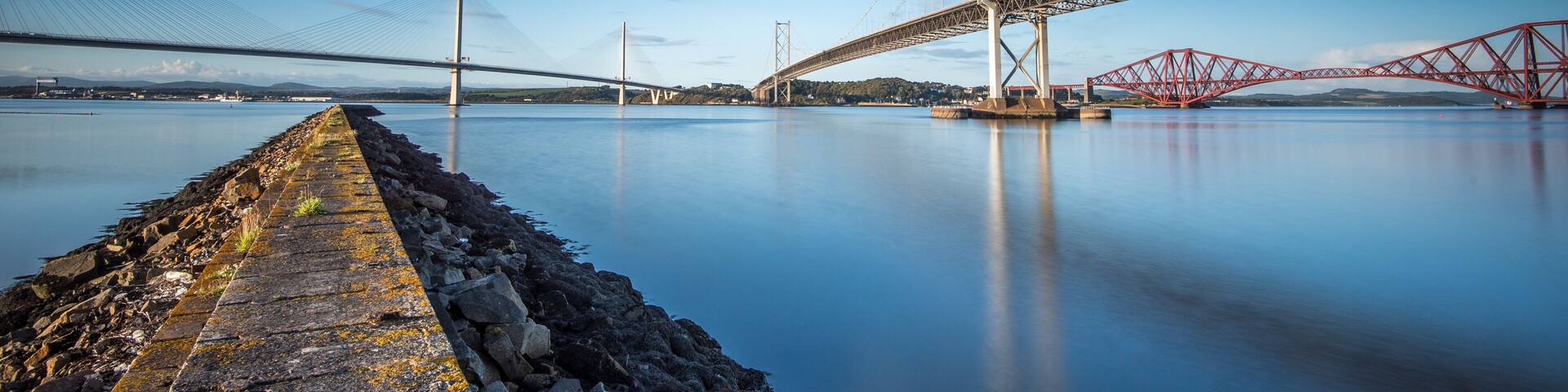 The Bridges over the Forth in Scotland