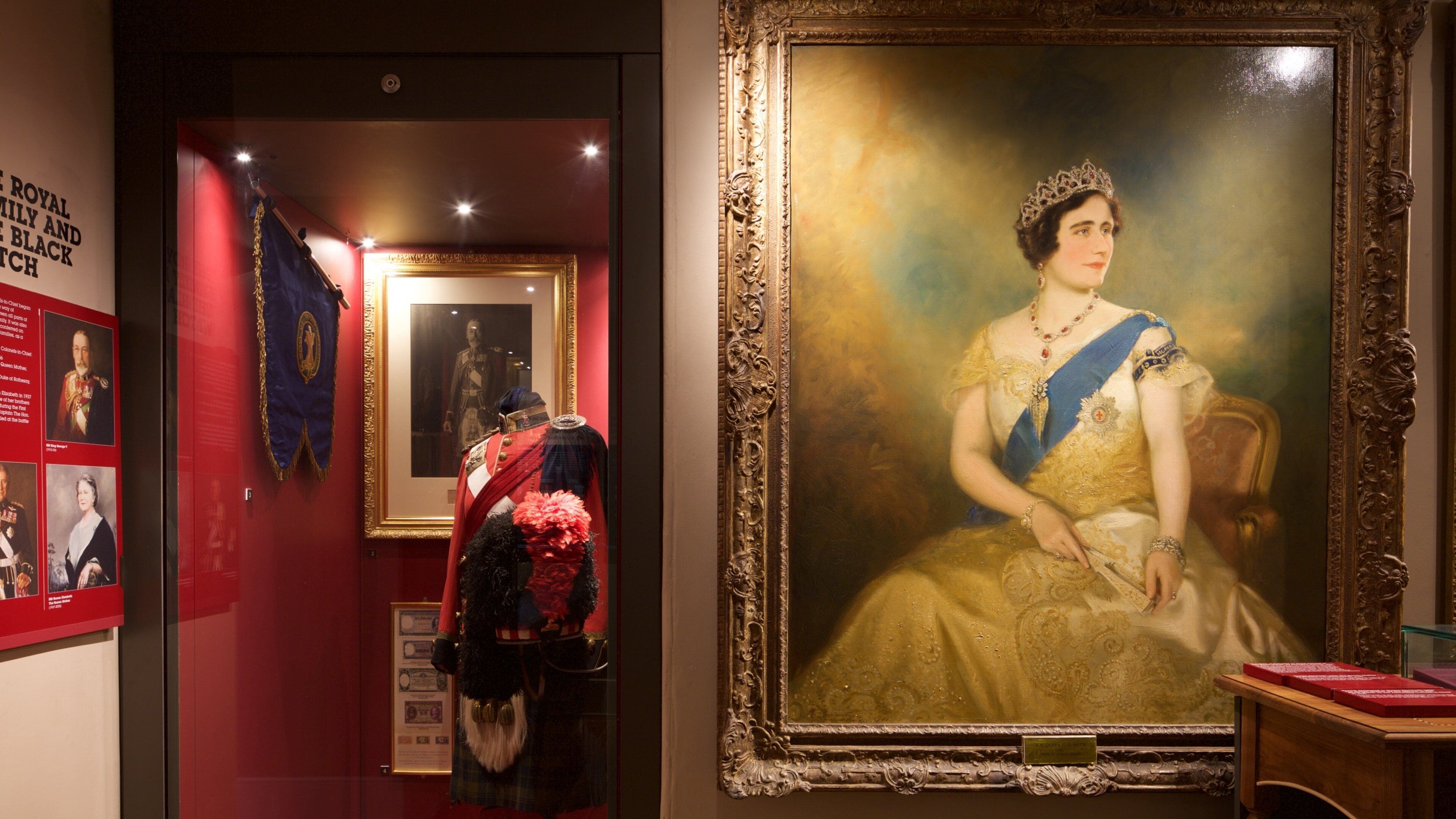 Black Watch Regimental Museum which includes interior views