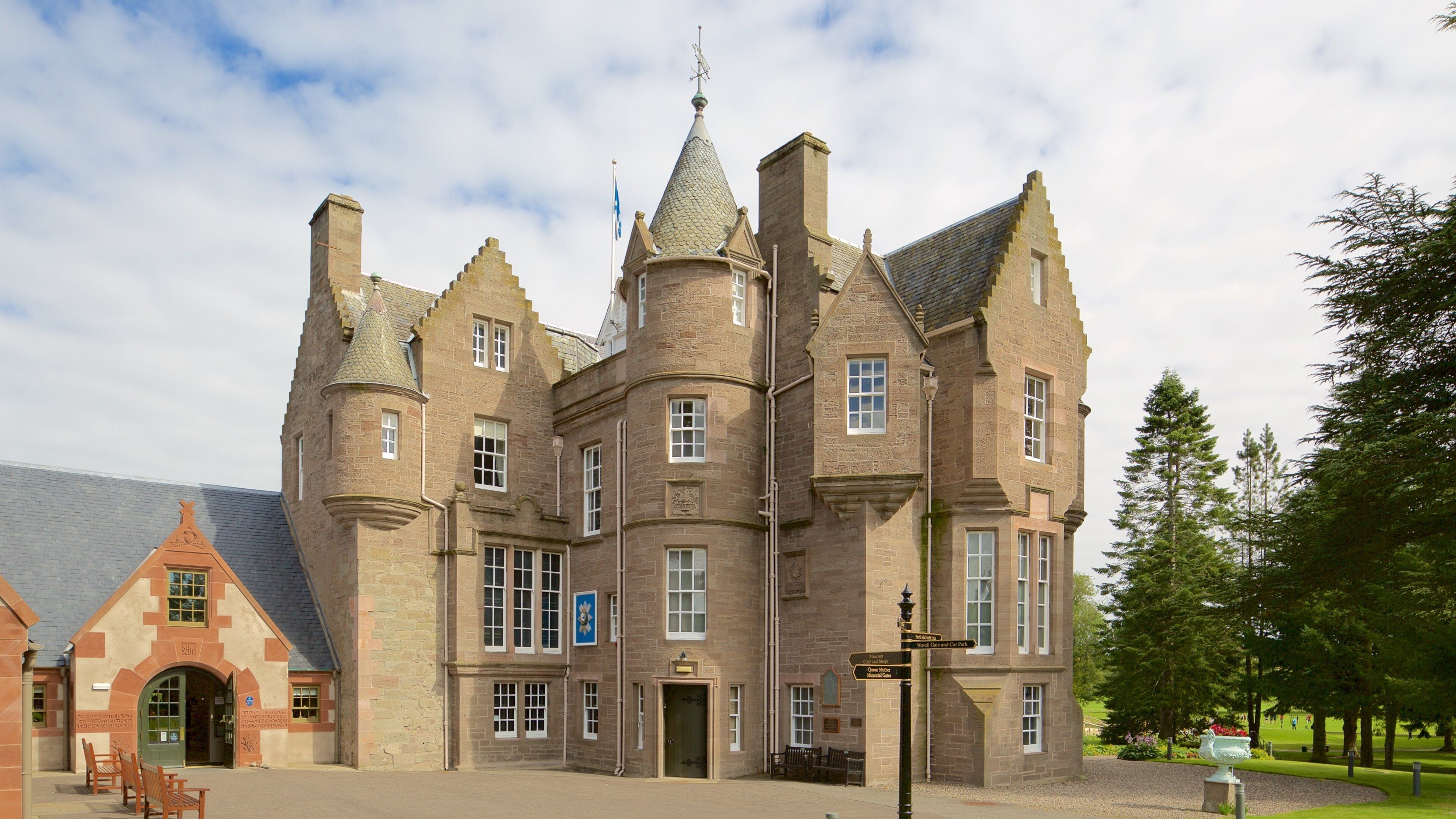Black Watch Regimental Museum showing heritage elements