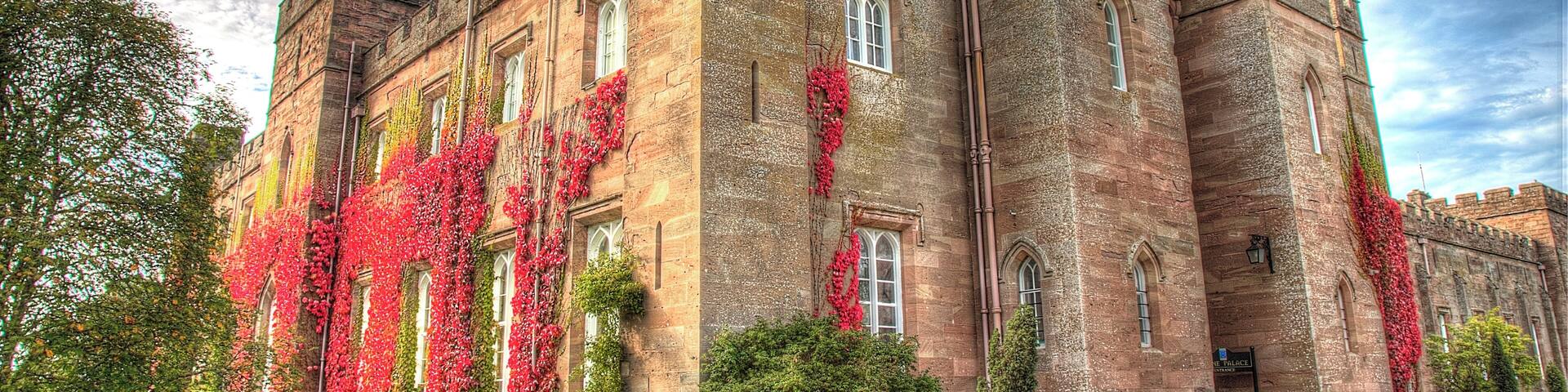 the majestic and historic palace at scone is the ancient capital of Scotland.
you can sit on the stone of destiny if you visit the site just like the kings of old.