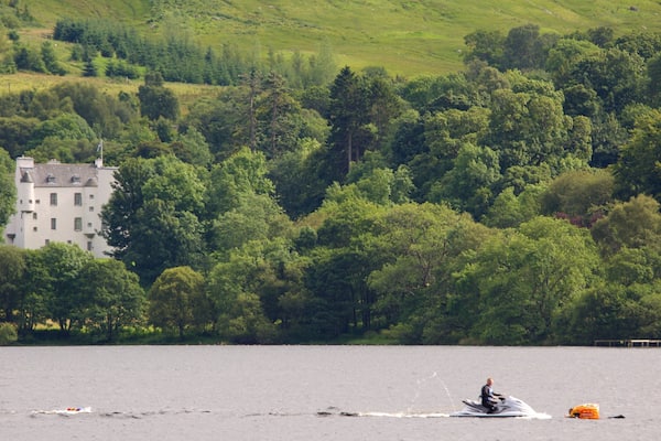 Loch Earn which includes jet skiing and a lake or waterhole