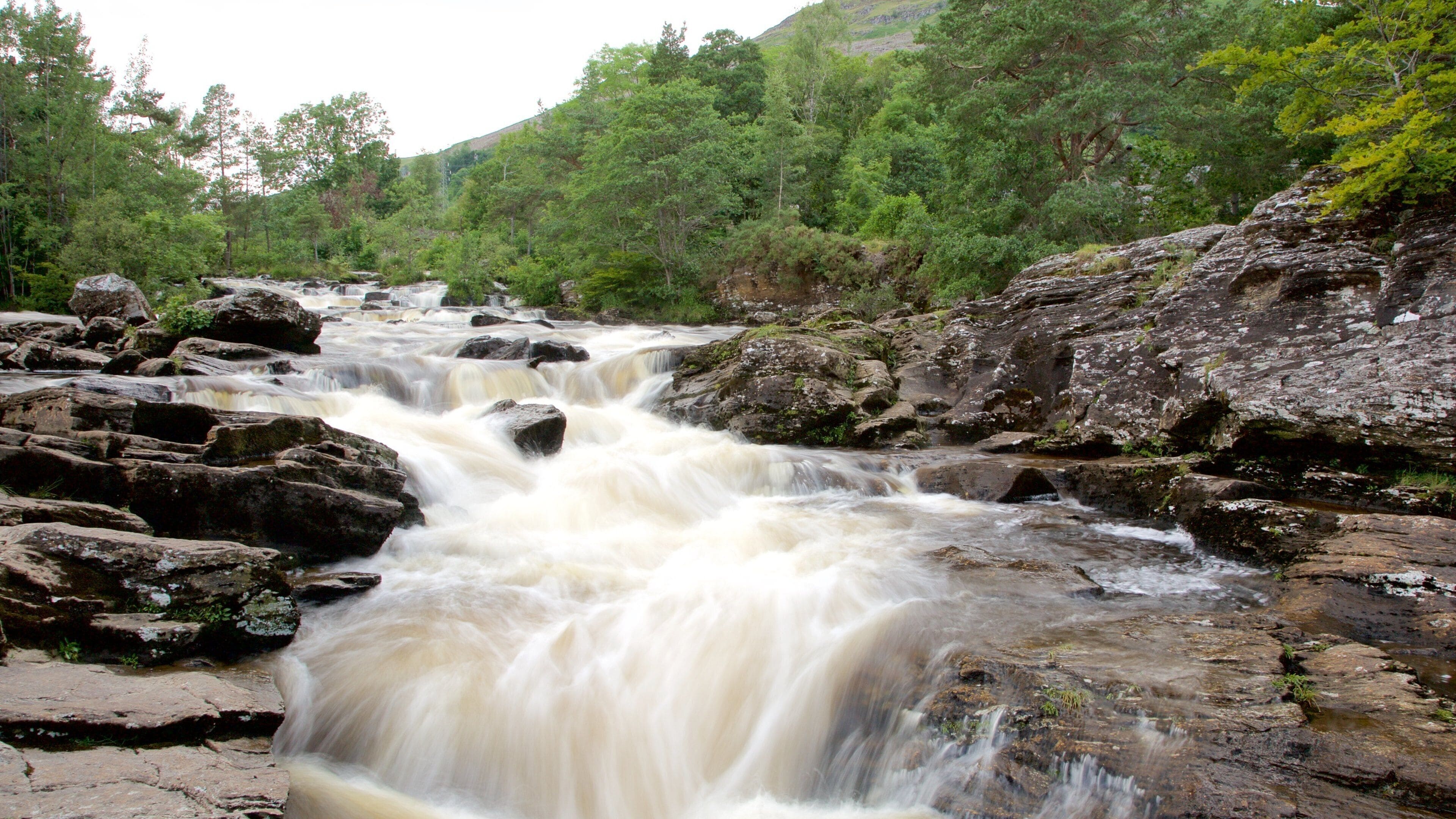 Falls of Dochart showing a river or creek and rapids