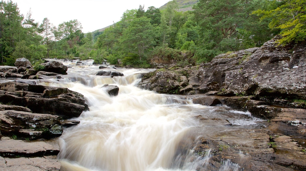 Falls of Dochart showing a river or creek and rapids