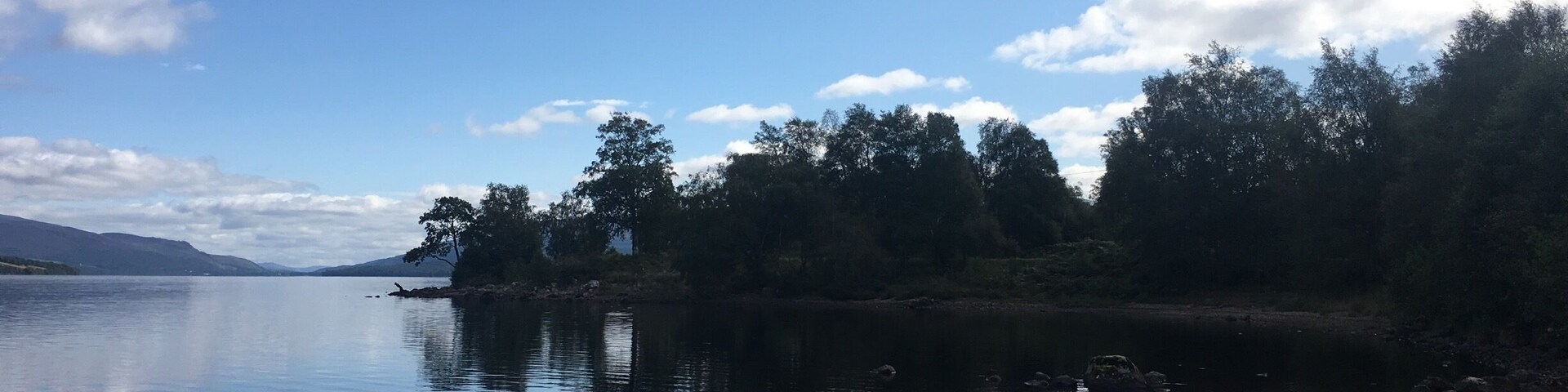 A 22 Mile cycle around this stunning Loch