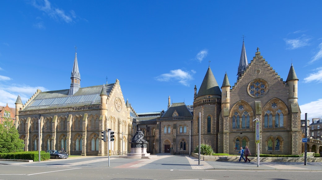 McManus Galleries and Museum featuring street scenes and heritage elements