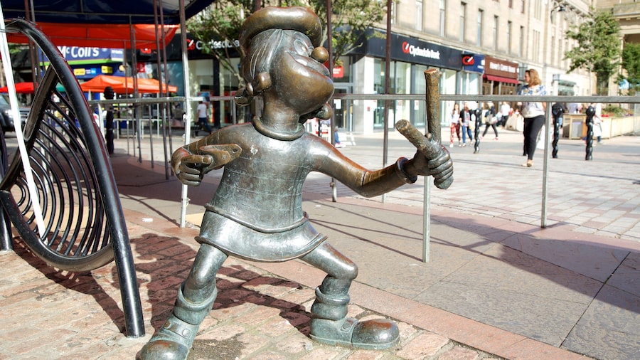Statuen Minnie the Minx og byder på udendørs kunst