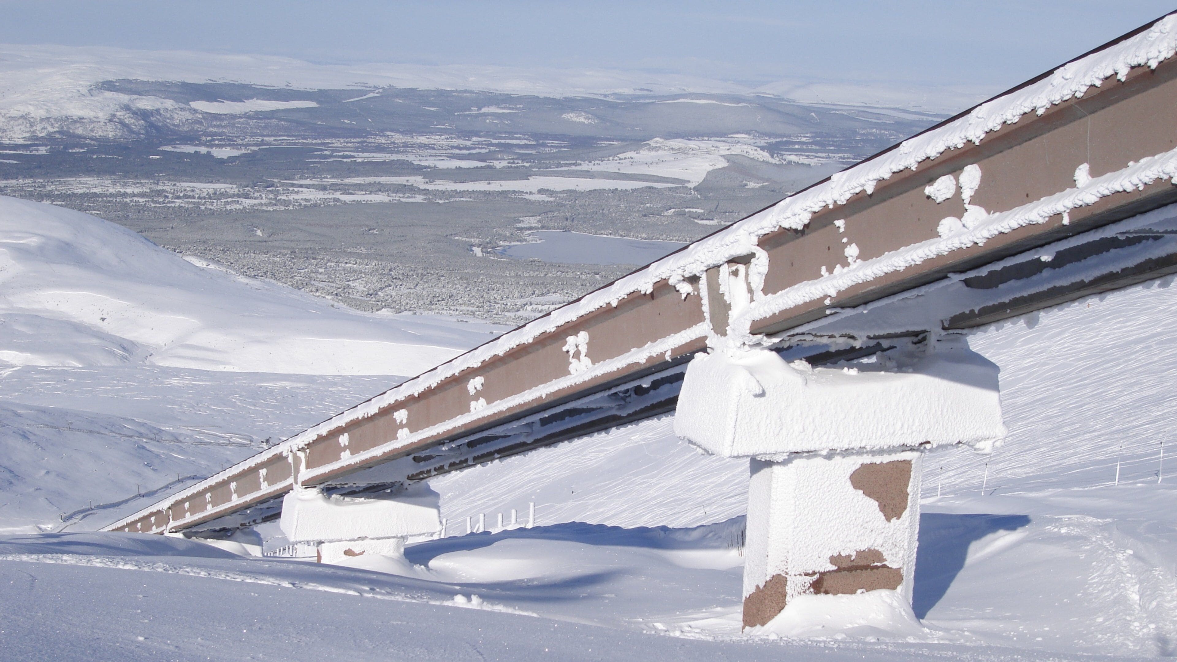 柯瑞根滑雪場 设有 下雪 和 鐵路收藏品