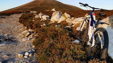 📍Ben Rinnes, by Aberlour
I can see the summit of Ben Rinnes from near my house, but I had to drive 1 hour to reach the car park to start my cycle to the summit.
