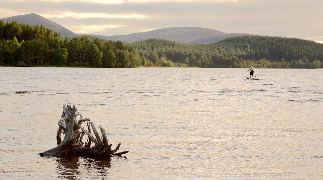 Loch Morlich featuring a lake or waterhole