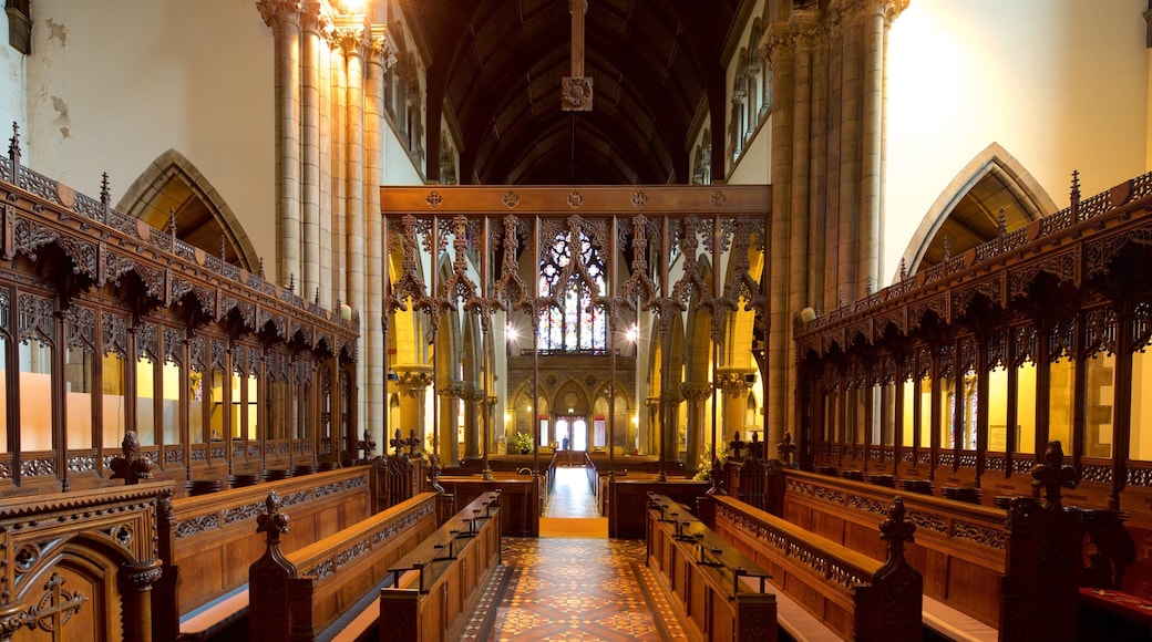 Inverness Cathedral showing interior views, heritage architecture and a church or cathedral