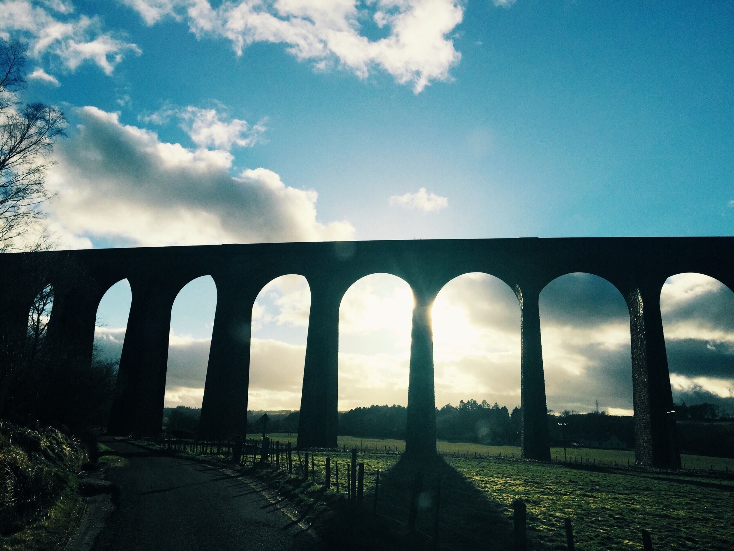 On the road, the viaduct at Clava, Inverness #roadtrip