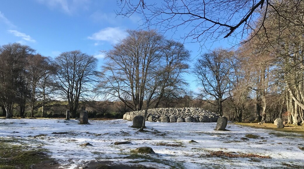 The North cairn - Balnuaran of Clava - The Clava Cairns. Bronze Age site.