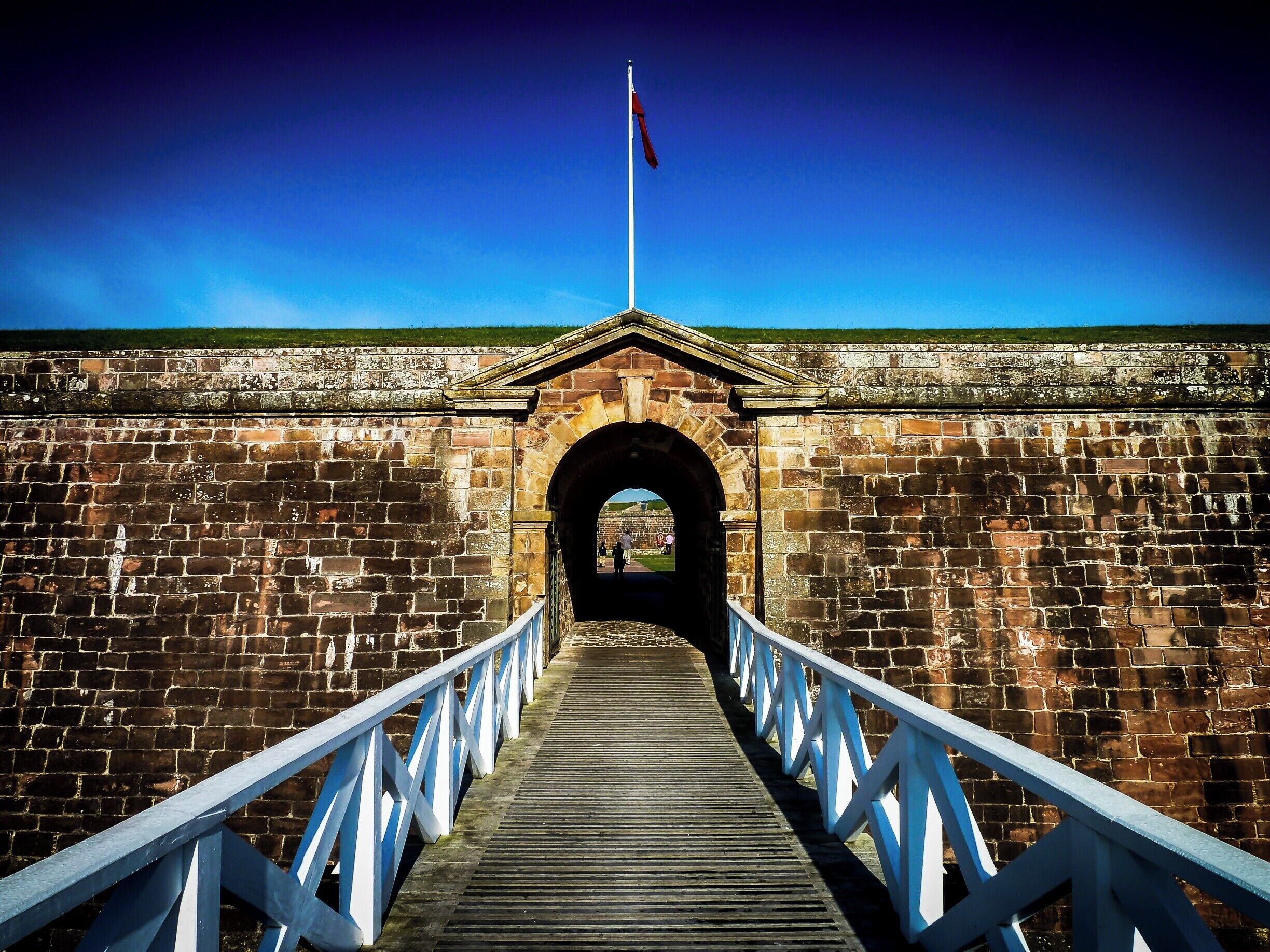 Fort George is the mightiest artillery fortification in Britain and is registered as a historic monument. Today, the site is taken care of by Historic Scotland and is visited by approximately 60.000 people every year. http://bit.ly/1YFNaHW