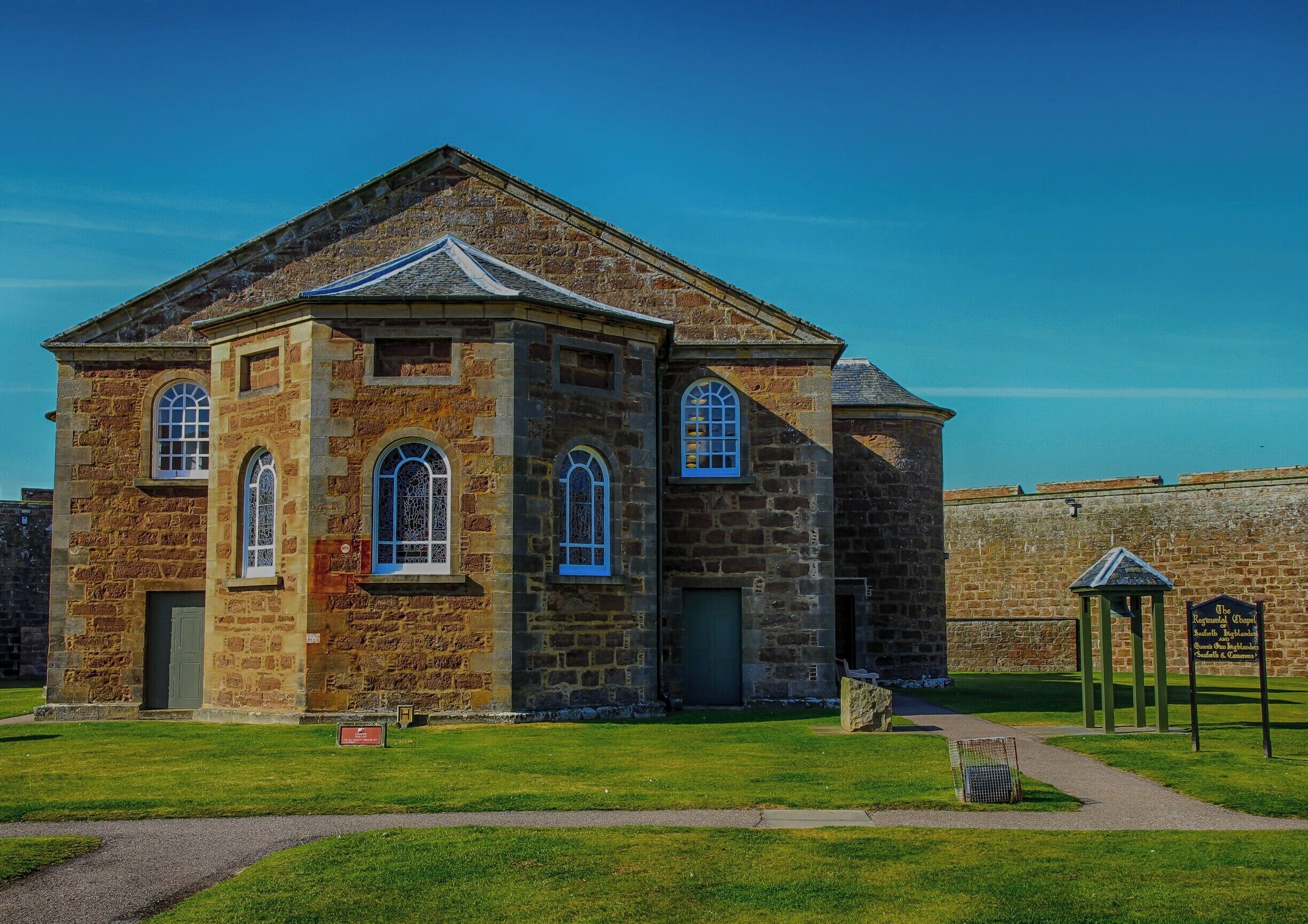 Fort George is the mightiest artillery fortification in Britain and is registered as a historic monument. Today, the site is taken care of by Historic Scotland and is visited by approximately 60.000 people every year. http://bit.ly/1YFNaHW